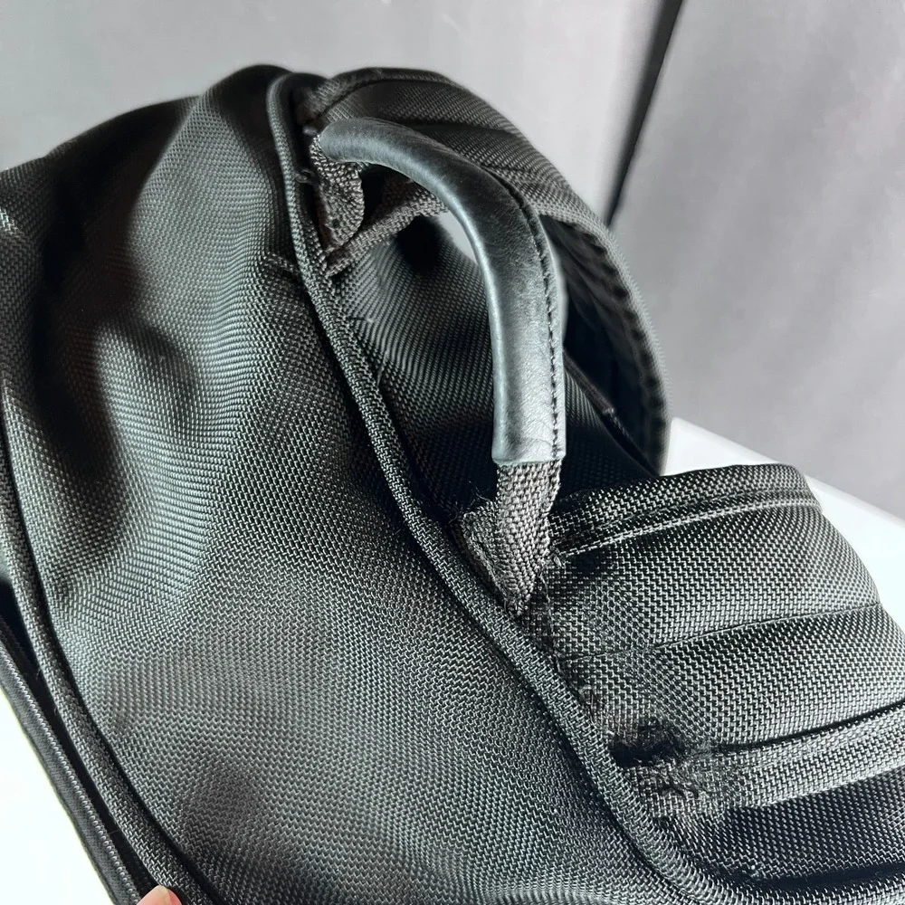 Tumi Alpha 2640D3 Ballistic Nylon Backpack Black Laptop Travel Work Bag